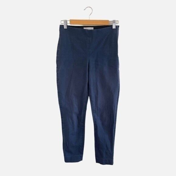 Everlane Side Zip Cotton Stretch Pants 4 - Picture 1 of 9